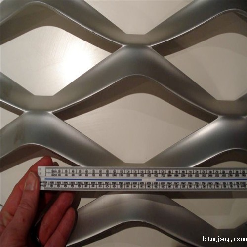 铝板菱形网生产的应力分布模拟分析